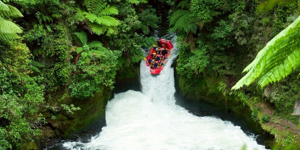 New Zealand has some of the best whitewater rafting in the world!